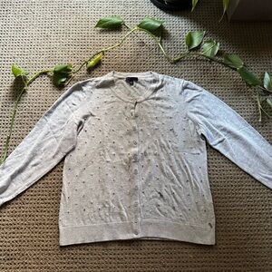 Tommy Hilfiger Light Gray Cardigan